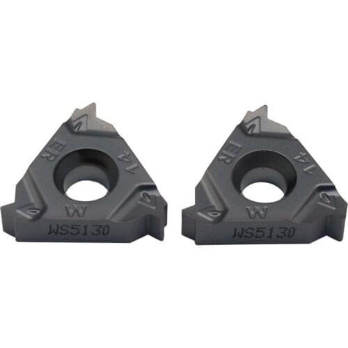 WS5125 16ER 14W 10pcs CNC Carbide thread stainless steel insert knife blade lathe Threading Turning Carbide Inserts