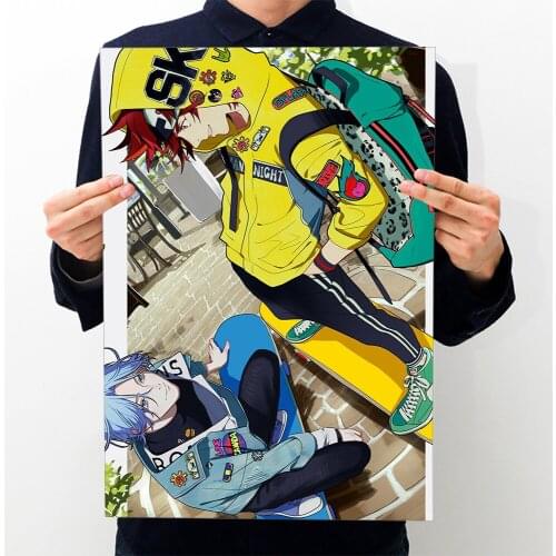 Japan Anime SK8 the infinity Cartoon Canvas Painting Picture Canvas Poster Wall Living Room Home Decoration Gift