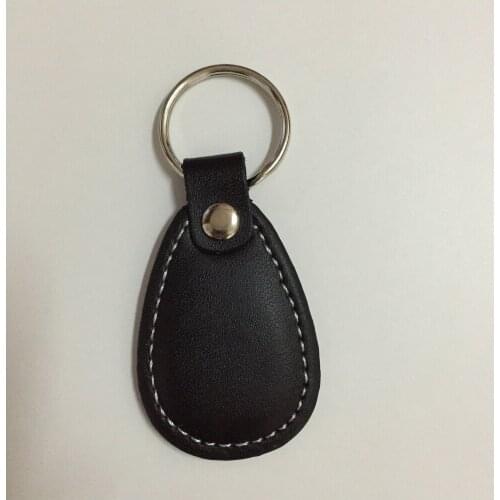Yongkaida 1000PC RFID EM4100 Leather keychain tag 125KHZ Low frequency