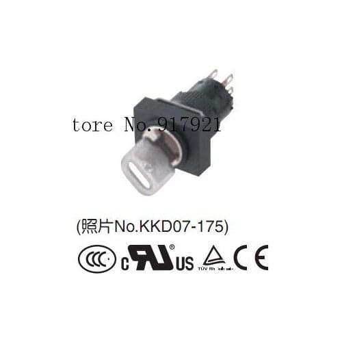 [ZOB] AR16JT Japan Fuji fuji key selector switch AR16JS waterproof key switch AR16JR imports --10pcs/lot