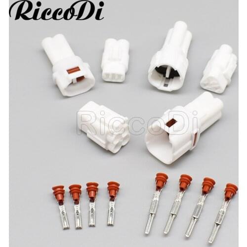 10Set Kit 2/3/4 Pin Way 2.2 Series MT Sealed White Male Female Automotive Connector Yamaha 6187-3231 6180-3241 6180-4771 6188