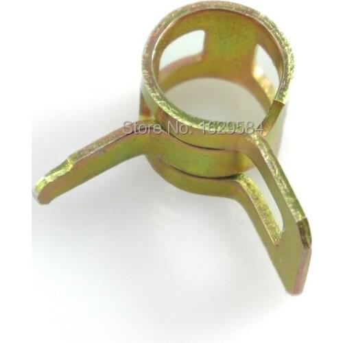 25x 6mm 1/4" Vacuum Spring Clips Action Hose Clamps
