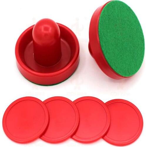 96mm Indoor Air Hockey Table Felt Pusher 8 pcs/Set Hockey Pucks Accessory outdoor sport 2021 outdoor Air Hockey Accessory