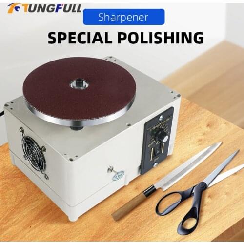 Electric Knife Sharpener 220v Hairdressing Scissors Manicure Knife Special Polishing Machine Electric Polisher Blade Sharpening