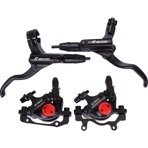 MTB Bike Hydraulic Disc Brake Calipers Open system Dual piston Front Rear 800/1400mm Mountain Bike Kit Oil Pressure Disc Brake