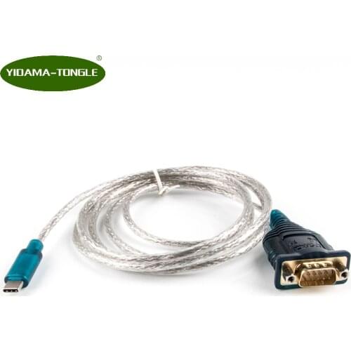 Network Router Cable USB Type C 3.1 to RS232 DB9 Male Console Rollover Cable for Type C Port Laptop to Smartphones