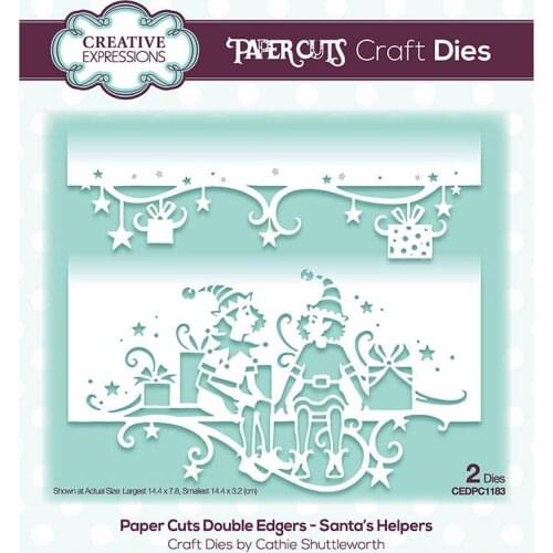 Metal cutting dies santas helper cut die mold card Scrapbook paper craft knife mould blade punch stencils