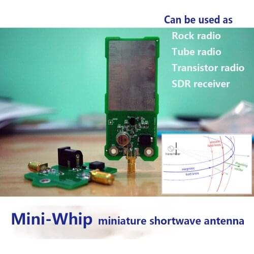 Mini-Whip Medium And Short Wave SDR Antenna RTL-SDR Receiver Antenna MiniWhip Short Wave Active Antenna