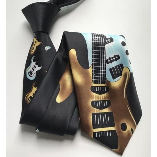 3 Colors Men Formal Occasion Tie Musician Artist Musical Necktie