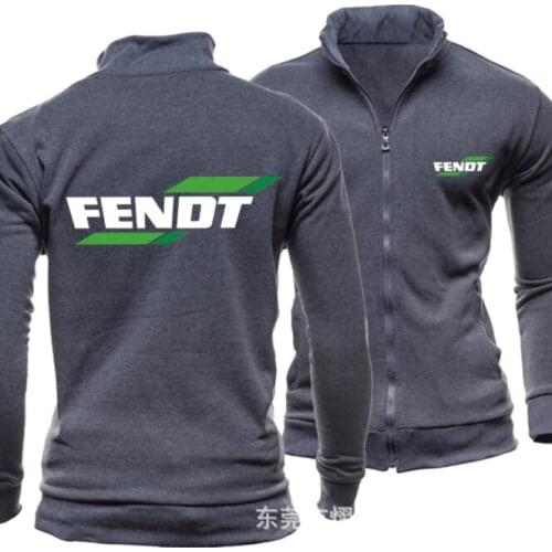 2020 new print autumn mens FENDT logo hoodless Sweatshirt Street jacket sportswear Pullover