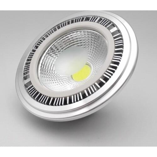 Factory Outlet 15W Dimmable COB LED G53 Spotlights Lamp AC85-265V GU10 AR111 LED spotlight ES111 LED AR111 Lamp LED AC85-265V