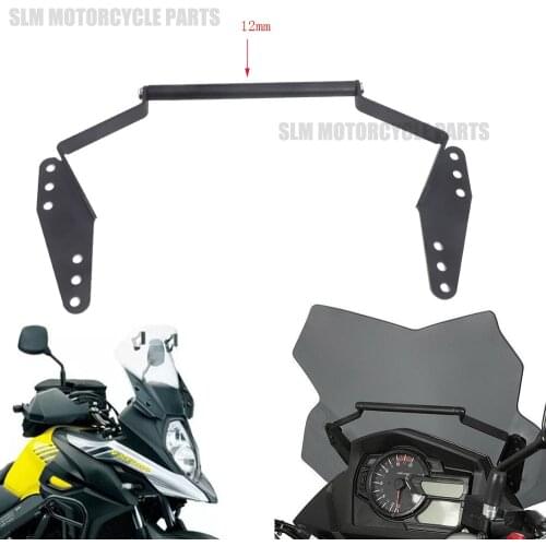 Fit For SUZUKI V-Strom 650 V-Strom 650XT 2017-2019 Motorcycle Accessories Stand Holder Phone Mobile Phone GPS Plate Bracket