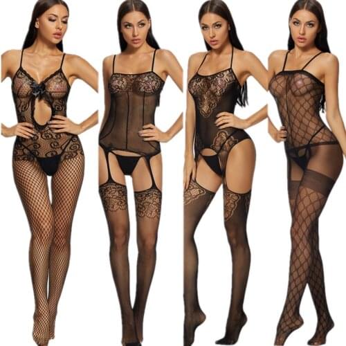Sexy lingerie women erotic underwear kimino hot teddy bodysuit sexy costumes porno hose stockings intimate nightgown lingerie