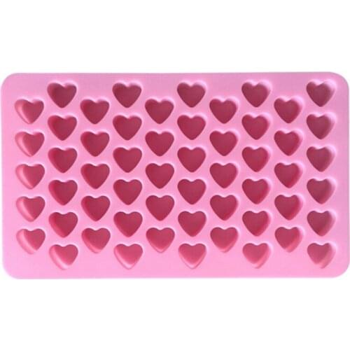 New DIY 3D Heart Pattern Cake Tools Chocolate Mold Ice Cube Tray Biscuit Candy Shape Silicone Cake Mold Fondant Cupcake