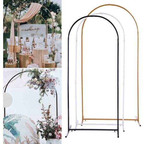 Wedding Decoration Stage Party Birthday Background Frame Wedding Wrought Iron Flower Frame Metal Flower Arch