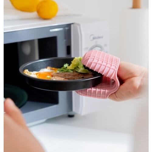 Thickened Oven Pinch Mitts Heat Resistant Anti-Scald Gloves Cooking Pinch Grips Pot Holder Potholder Kitchen Tools Cocina