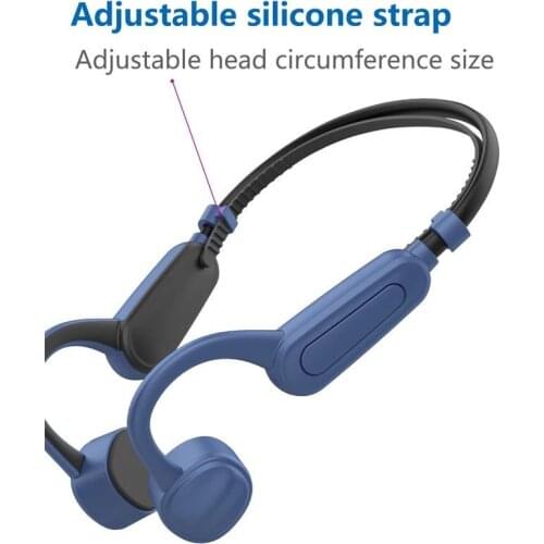 K8 Waterproof Headphones IPX8 for Xiaomi Huawei Sony Bone Conduction Headsets Bluetooth 16GB MP3 Player With Mic Wireless