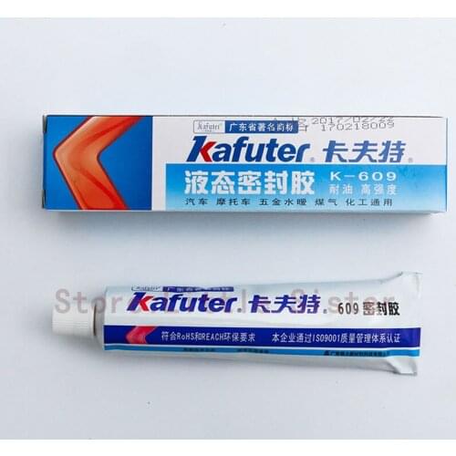10pcs K-609 polymer liquid sealant high temperature resistant metal oil resistant thread insulation waterproof sealant 80g