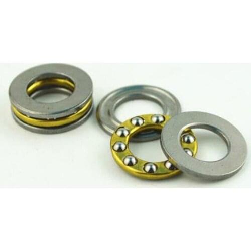 100PCS F3-8M 3*8*3.5mm Mini 3-in-1 Plane Axial Ball Bearing Thrust Bearing