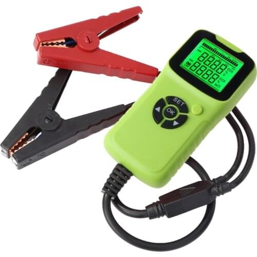 12V Car Battery Test Analyzer Resistance CCA Voltage Tester Auto Diagnostic Tool