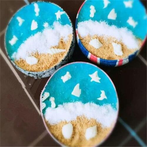2019 Fashion Portable Round Tea Sugar Coffee Coin Storage Box Tin Box Kitchen Flower Drawing Style Gift