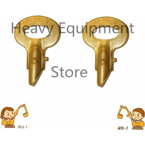 2X Aftermarket Ignition Key For Allis Chalmers DJS Tractor Parts Replaces 72162639 9542