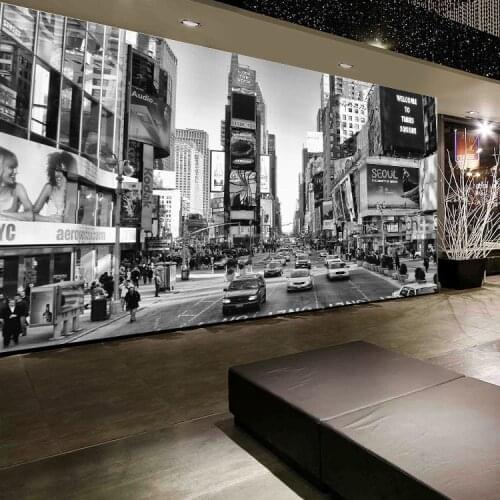 Custom 3D Photo Wallpaper European City Street View Large Wall Painting Print Decals Home Decor Non-woven Fabric Wallpaper Mural