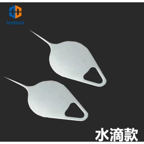 50pcs/set for Sim Card Tray Removal Eject Pin Key Tool Stainless Steel Needle for iPhone iPad Samsung for Huawei xiaomi