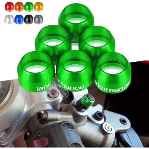 Motorcycle Accessories Billet Bleed Valve Cover Kit For Kawasaki ER6F ER6N ABS Ninja1000 ZX-10R Ninja600 ZX-6R Ninja636 ZX 6R