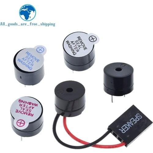 10pcs 3V 5V 12V Active Buzzer Magnetic Long Continous Beep Tone 12*9.5mm New And Original Hjxrhgal For Arduino