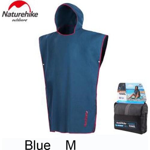 Naturehike Quick-drying Swimming Towel Bathrobe Beach Seaside Adult Cloak Men & Women Swimming Bath Towel Cloak As Locker Room