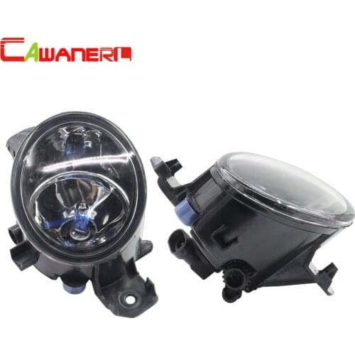 Cawanerl For Nissan Micra 2005-2015 100W H11 Car Styling Halogen Fog Light Daytime Running Lamp DRL 12V High Power 1 Pair