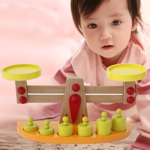 Children Scales Toys Play Scales Balancing Game Educational Toys for Training The