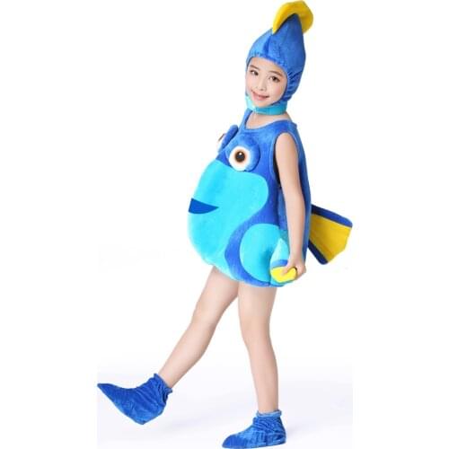 Kids cartoon fish turtle costume children unisex Cosplay Clothing animal Costumes Jumpsuit