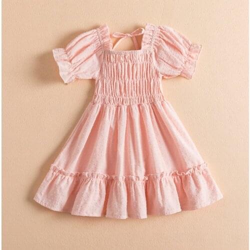 Toddler Baby Girls Christmas Dresses For Kids Princess Party Polka Dot Long Sleeve Snowman Santa Claus Costume Children Clothing