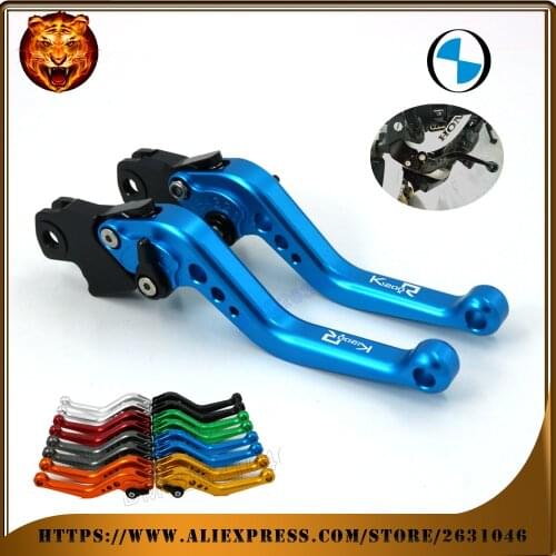For BMW K1200R SPORT K1200S K1200 GRAY RED BLACK GOLD MOTO MOTOBIKE Motorcycle Adjustable Brake Clutch Levers free shipping log