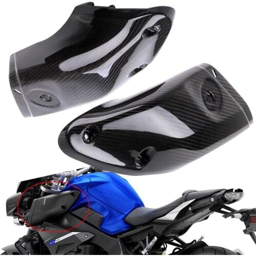 MT10 Carbon Fiber Front Side Panel Fairing Kits Cover For Yamaha MT-10 MT10 MT 10 FZ10 2016 2017 2018 Motorcycle Accessories