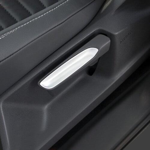 For VW Volkswagen Golf 7 MK7 2014-2018 ABS Matte Interior Car Seat Adjustment Cover Decoration Trim Car Styling