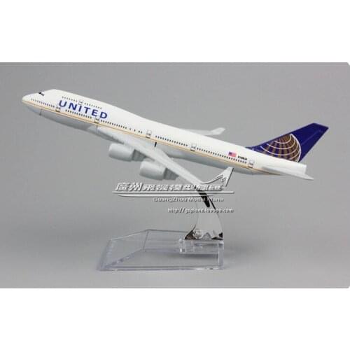 20CM Alloy Metal American Air United Airlines Boeing 787 B787 400 Airways Plane Model Aircraft Airplane Model w Stand Gift