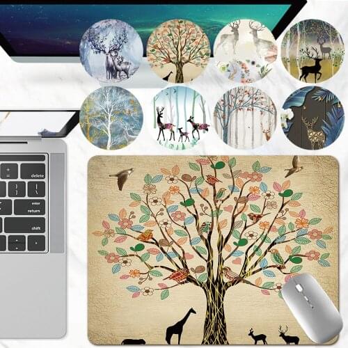 Mouse Pad League of Legends Gaming Mouse Pad PU Leather Laptop Computer Desk Mat Home Office Waterproof Keyboard Mice Pad