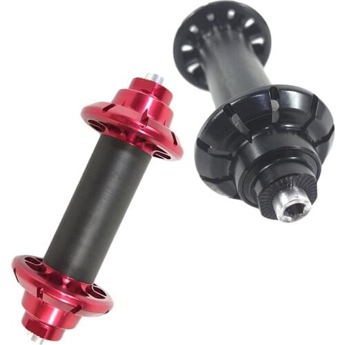 Powerway R51 Road Bike Hub 18H 20H Black Red PHB-R51 Straight Pull UD Carbon Bearing Hub