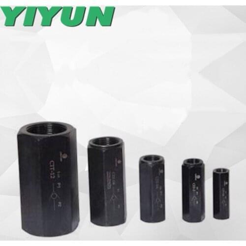 Straight pipe check valve Hydraulic check valve CVT-02 CVT-03 CVT-04 CVT-06 CVT-08 CVT-10