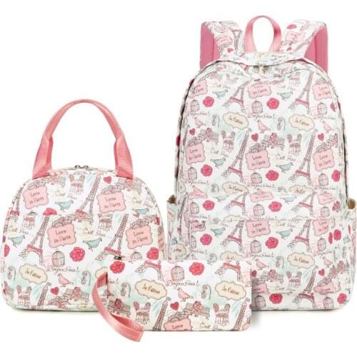 2020 Men Blue Backpack Maple Leaf Printing Schoolbag for Boys Girls Waterproof Women Children Medium Travel Backbag Rucksack