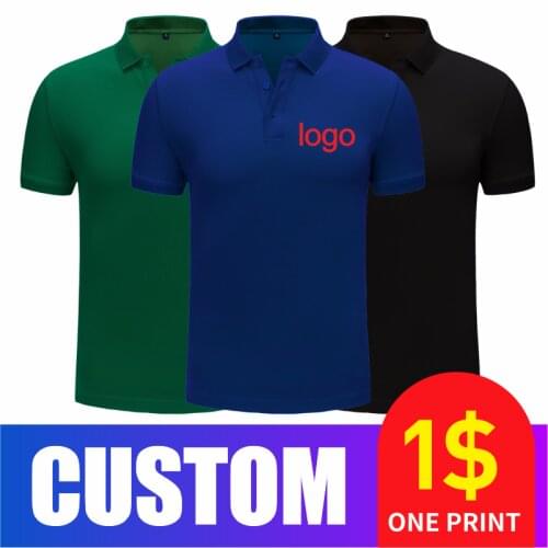 COCT Short Sleeve Polo Shirt 2020 Short Sleeve High Quality Top Top Personal Custom LOGO Embroidered Mens and Womens Polo Shir