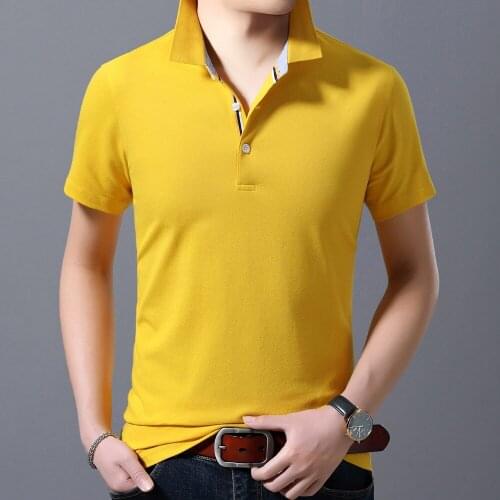 Mens Quality Very Good Polo Brands air force one 2020 Summer New Breathable US Shirt Solid Men Polos Short Sleeve E3343