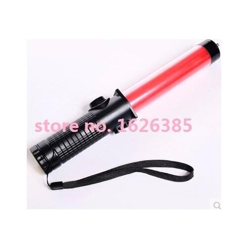 Outdoor Safety LED Traffic baton with safety hammer, warning sound wand indicator light
