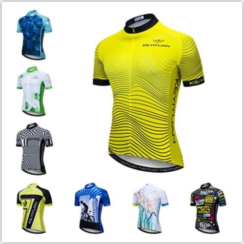 KEYIYUAN Maillot Ciclismo Hombre Roupa Ciclista Masculino Bike Jersey Men Wielren Kleding Heren La Passione Cycling