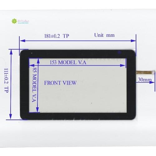 ZhiYuSun RO27172079 7inch touch screen panel for radio car181*111 181mm*111mm FreeShipping Tablet PC