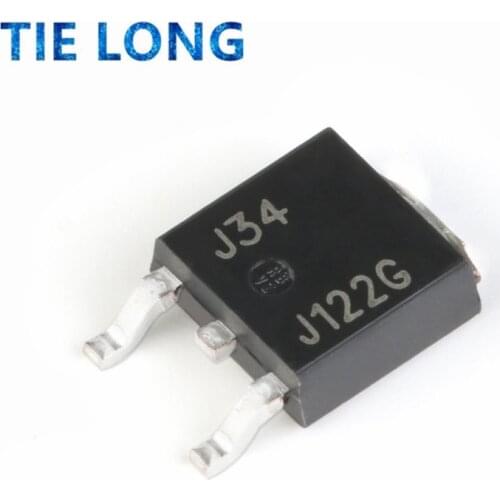 10pcs MJD122G TO-252 MJD122T4G TO252 J122G MJD122 TIP122 SMD SOT-252 new original