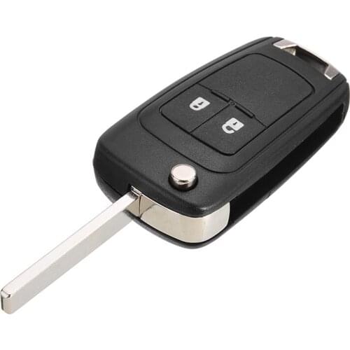 1pcs 2 Button Fodable Car Remote Key Fob Shell Cover Case Fit For Opel Vauxhall Astra Insignia Car Accessories
